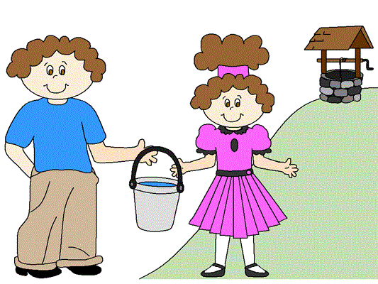 poster of Jack and Jill beside the hill