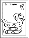 american sign language alphabet coloring pages