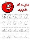 learn to write alphabet worksheet