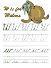 learn to write alphabet worksheet