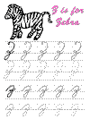 learn to write alphabet worksheet