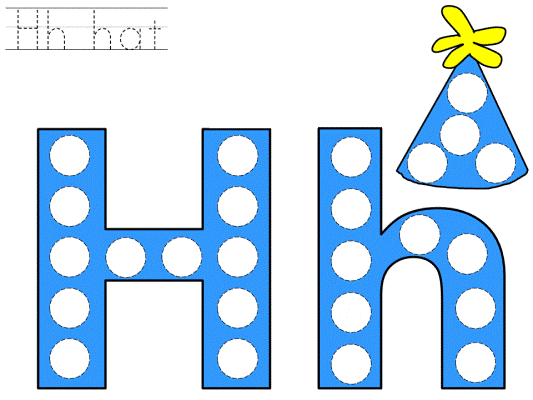 bingo dauber or dot art coloring pages
