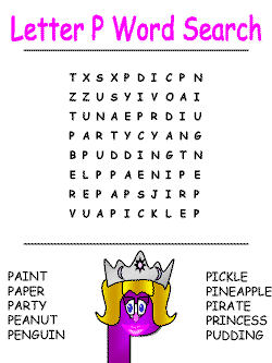 letter p alphabet ideas