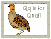 letter q alphabet Coloring Pages