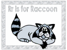 letter r alphabet Coloring Pages