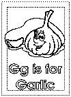 letter g alphabet coloring pages