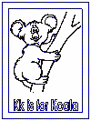 letter k alphabet coloring book pages