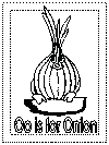 letter o alphabet coloring book pages