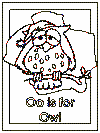 letter o alphabet coloring book pages