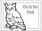 letter o alphabet coloring book pages