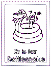 letter r alphabet coloring book pages