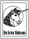 alphabet coloring pages