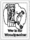 letter w alphabet coloring pages