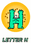 letter h alphabet coloring pages