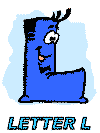 letter l alphabet coloring book pages