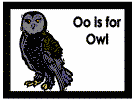 letter o alphabet coloring book pages