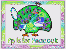 letter p alphabet Coloring Pages