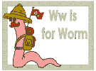 alphabet letter w coloring pages