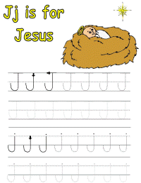 Christmas tracer worksheets