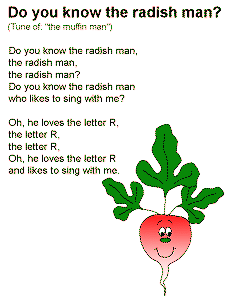 The Radish Man Song Lyrics
