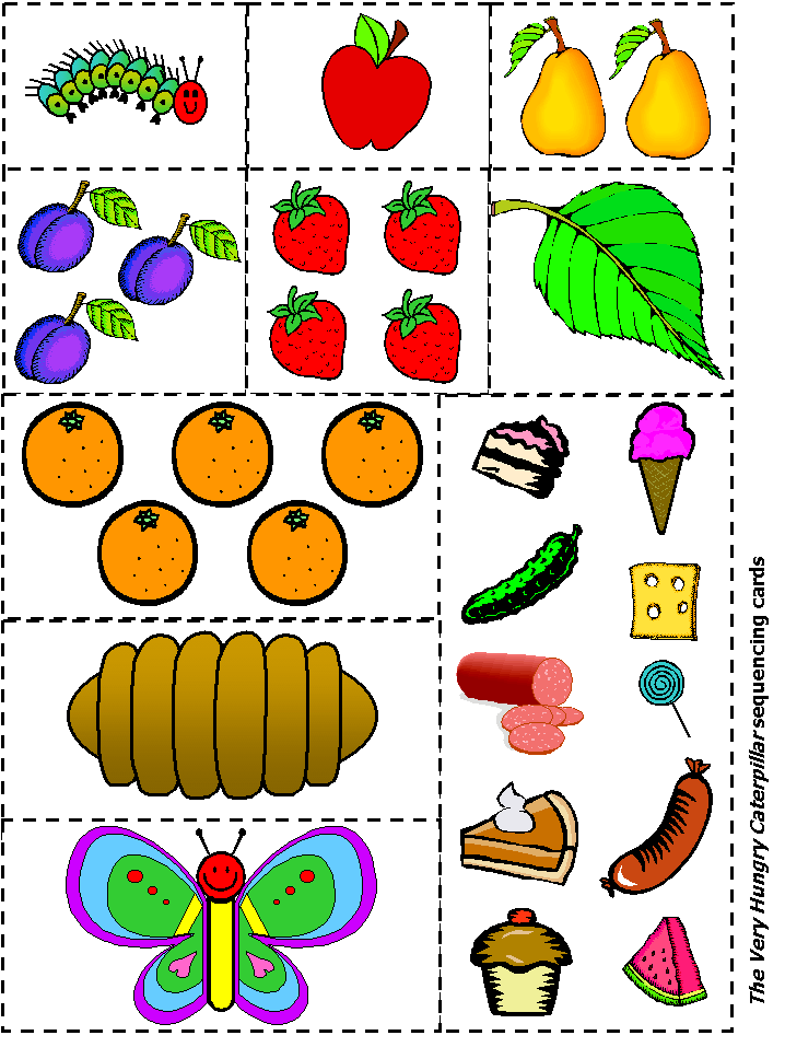 Free Printables The Very Hungry Caterpillar