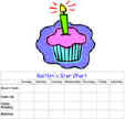 Candy and Dessert Printables