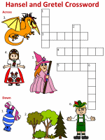 Hansel and Gretel Crossword Puzzles