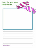 Hansel and Gretel Draw and Write Worksheet