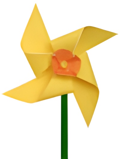 Dafodil Pinwheel Craft