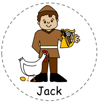 Jack felt board character printable