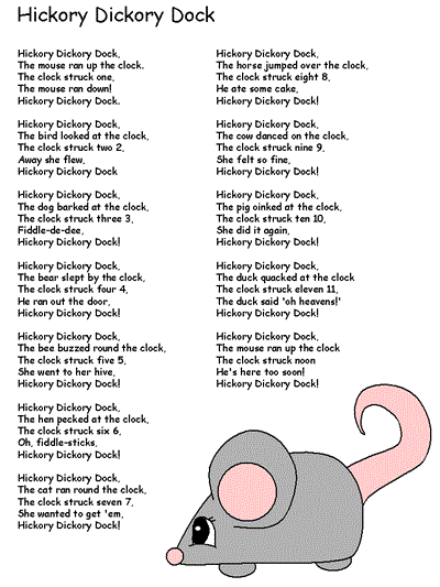 Hickory Dickory Dock