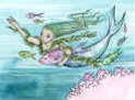 Mermaid on-line jigsaw puzzle