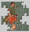 Little Miss Muffet Online Jigsaw Puzzle