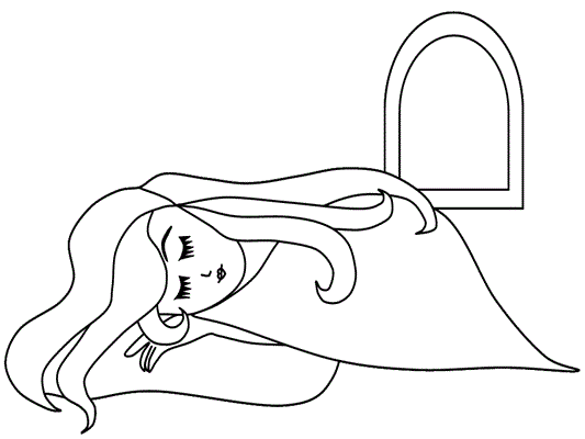 Sleeping Beauty coloring pages