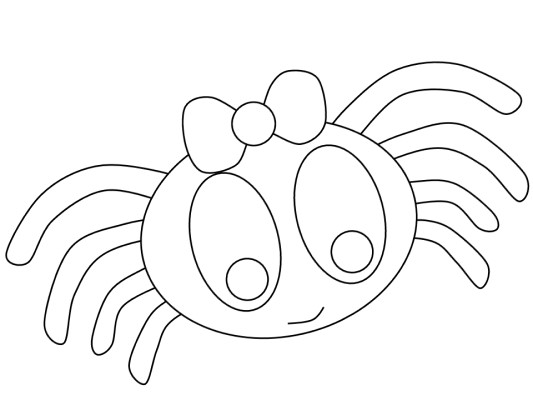 Spider Coloring Pages