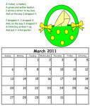 A Tisket A Tasket Calendar