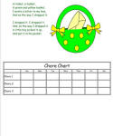 A Tisket, A Tasket Custom Chore Chart