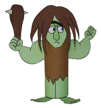 Jack and the Beanstalk: Giant Toilet Paper Roll Craft