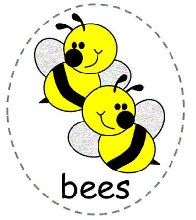 bees felt board character