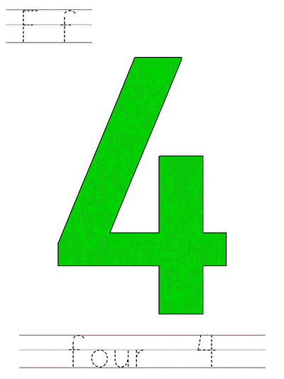 Printable poster - four