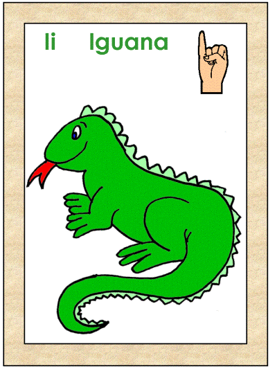 letter i american sign language alphabet coloring pages