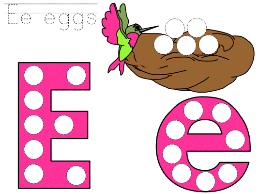 animal bingo dauber or dot art coloring page