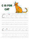 learn to print worksheet