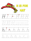 learn to print worksheet