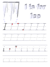 learn to print worksheet