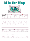 learn to print worksheet