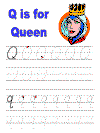 learn to print worksheet
