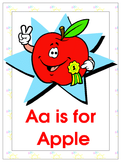 letter a alphabet coloring pages