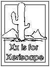 Download Letter X Coloring Pages