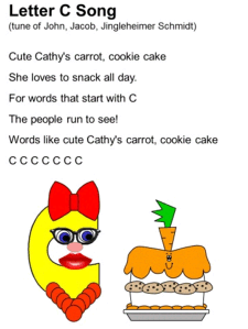 Letter C Song Lyrics